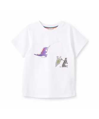 フィッシングＤＩＮＯ半袖Ｔシャツ　３５５１２０４