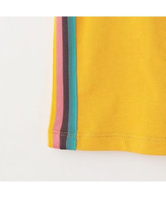 脇ラインゼブラ半袖Ｔシャツ　３５５１２０６