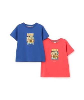 サファリカーアニマル半袖Ｔシャツ　３５５１２０８