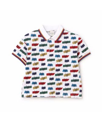 Paul Smith Junior (Baby&Kids)/ポール・スミス ジュニア ＮＥＷラビット総柄ルーズポロシャツ　３５５１２１１