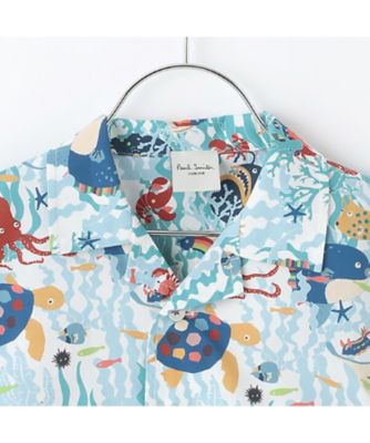 総柄半袖シャツ 3551215 | Paul Smith Junior (Baby&Kids