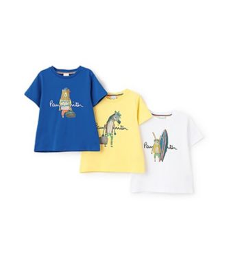 Paul Smith アニマル柄 半袖シャツ L サファリカーアニマル半袖Tシャツ 3551208 | Paul Smith
