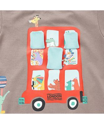 アニマルバスギミック半袖Ｔシャツ　３５５１２１７