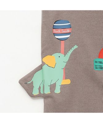 アニマルバスギミック半袖Ｔシャツ　３５５１２１７