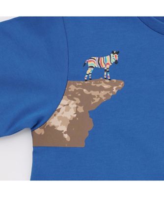 ポールスミスジュニア　ゼブラ　半袖Tシャツ　140 Paul Smith JUNIOR（ポールスミスジュニア）の「脇ラインゼブラ