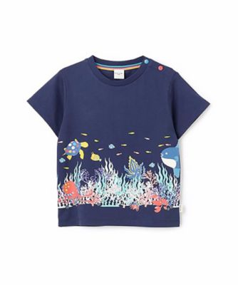 Paul Smith Junior (Baby&Kids)/ポール・スミス ジュニア 海柄半袖Ｔシャツ　３５５１２２２