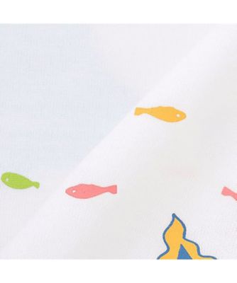 海柄半袖Ｔシャツ　３５５１２２２
