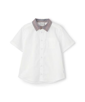 Paul Smith Junior (Baby&Kids)/ポール・スミス ジュニア シグネチャーストライプ襟半袖シャツ 3551607