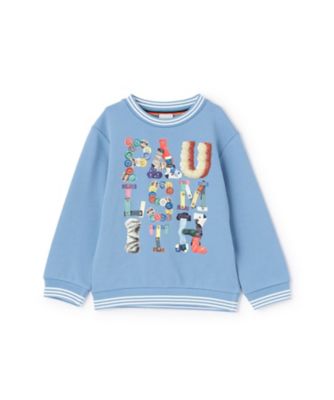 フェイクモチーフロゴ裏毛トレーナー 3553221 | Paul Smith