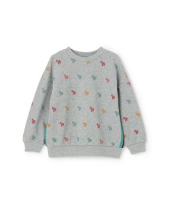 ゼブラ総柄裏毛トレーナー 3553224 | Paul Smith Junior