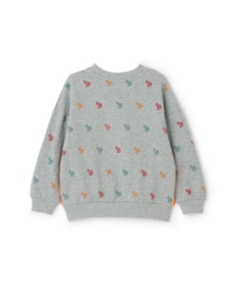 ゼブラ総柄裏毛トレーナー 3553224 | Paul Smith Junior