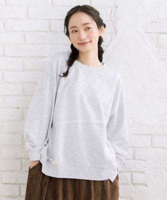 ＜sab street my standard (Women/大きいサイズ)＞ｓａｂｓｔｒｅｅｔ　ｂｉｓ　ｗｅｂ限定　パターン切替プルオーバー　３５－６１－００４０