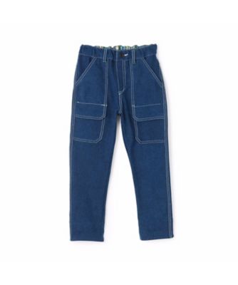 ＜Paul Smith Junior (Baby&Kids)＞カットデニムブッシュロングパンツ　３５６１１０１
