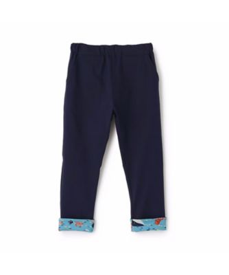 ポールスミスジュニア パンツ 黒色 80サイズ オールシーズン素材 ポール・スミス ジュニア(Paul Smith JUNIOR)のロングパンツ(7～10