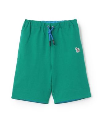 ショートパンツ Sサイズ 緑と青のパターン 総柄ミニウラケショートパンツ ｜ ボトムス ｜ 子供服のセレクト ウォーキング・ランニングウェア