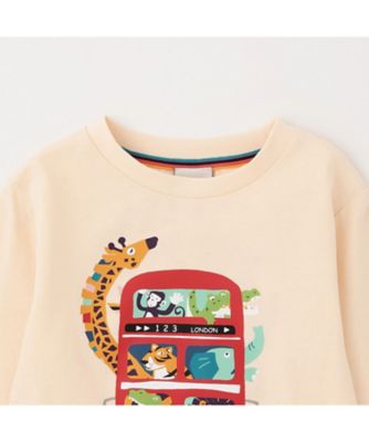 アニマルバス長袖Tシャツ 3561202 | Paul Smith Junior