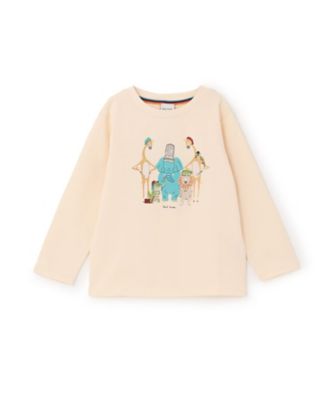＜Paul Smith Junior (Baby&Kids)＞ハットアニマル長袖Ｔシャツ　３５６１２０４
