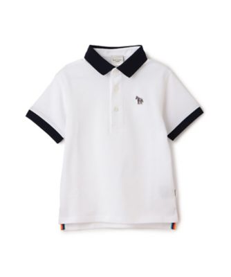 Paul Smith Junior (Baby&Kids)/ポール・スミス ジュニア 配色襟半袖ポロシャツ　３５６１２０６