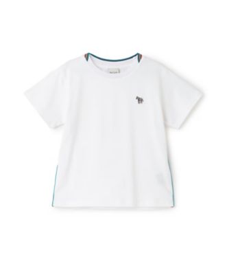 Paul Smith Junior (Baby&Kids)/ポール・スミス ジュニア ストライプテープベーシック半袖Ｔシャツ　３５６１２０８