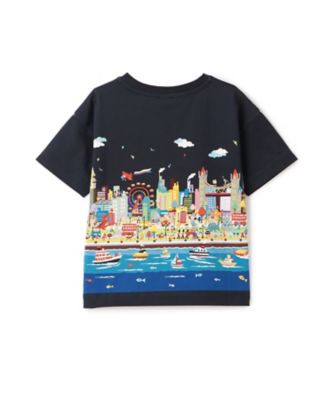 海柄・街柄パネルプリント半袖Tシャツ 3561211 | Paul Smith