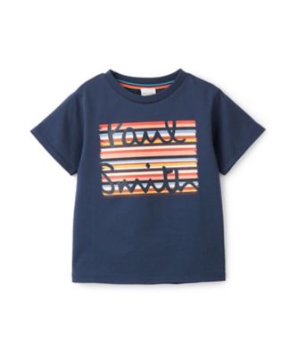 ポール・スミスベビー服 80、90cm Tシャツ・ポロシャツ・ダウン・ワンピース PS HAPPY半袖ポロワンピース(90cm ベージュ): キッズ - ナルミヤ