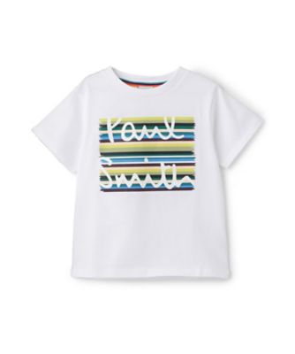 ストライプロゴ半袖Tシャツ 3561212 | Paul Smith Junior