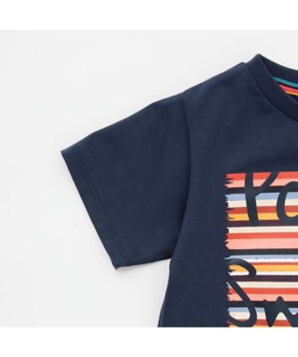 ストライプロゴ半袖Tシャツ 3561212 | Paul Smith Junior