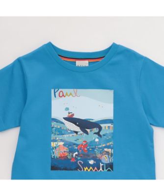 【新品】Paul Smith JUNIOR Tシャツ 130 110 2枚セット ポストカード半袖Tシャツ 3561213 | Paul Smith Junior