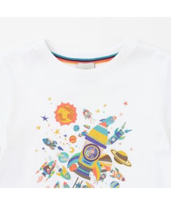 ロケットゼブラ半袖Tシャツ 3561217 | Paul Smith Junior