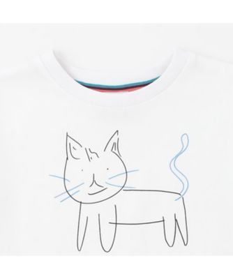 DrawnbyPaul CAT半袖Tシャツ 3561230 | Paul