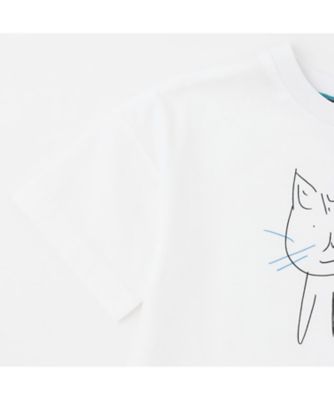 DrawnbyPaul CAT半袖Tシャツ 3561230 | Paul