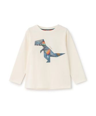 デニム恐竜プリント長袖Tシャツ 3563204 | Paul Smith Junior