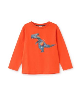 デニム恐竜プリント長袖Tシャツ 3563204 | Paul Smith Junior