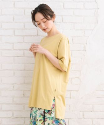 ｓａｂｓｔｒｅｅｔ　ｂｉｓ　ＵＳＡコットンステップヘムベーシックＴシャツ　３５ー６４ー００１１