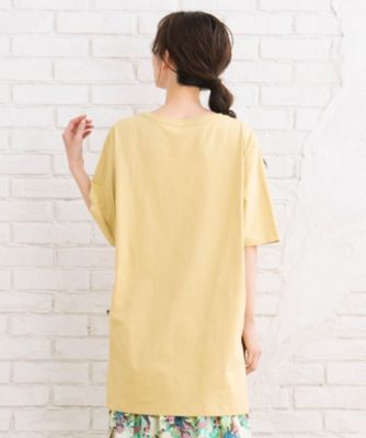 ｓａｂｓｔｒｅｅｔ　ｂｉｓ　ＵＳＡコットンステップヘムベーシックＴシャツ　３５ー６４ー００１１