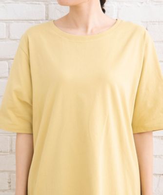ｓａｂｓｔｒｅｅｔ　ｂｉｓ　ＵＳＡコットンステップヘムベーシックＴシャツ　３５ー６４ー００１１