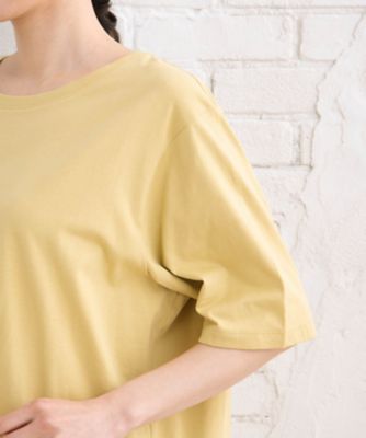 ｓａｂｓｔｒｅｅｔ　ｂｉｓ　ＵＳＡコットンステップヘムベーシックＴシャツ　３５ー６４ー００１１