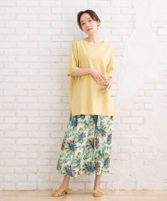 ｓａｂｓｔｒｅｅｔ　ｂｉｓ　ＵＳＡコットンステップヘムベーシックＴシャツ　３５ー６４ー００１１