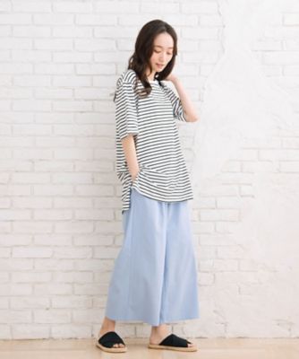 ｓａｂｓｔｒｅｅｔ　ｂｉｓ　ＵＳＡコットンステップヘムベーシックＴシャツ　３５ー６４ー００１１