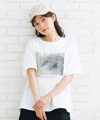 ｓａｂｓｔｒｅｅｔ　ｂｉｓ　モノクロームフォトプリントＴシャツ　３５ー６４ー００１６