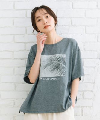 ｓａｂｓｔｒｅｅｔ　ｂｉｓ　モノクロームフォトプリントＴシャツ　３５ー６４ー００１６
