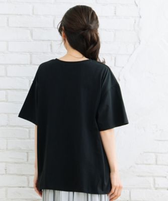 ｓａｂｓｔｒｅｅｔ　ｂｉｓ　モノクロームフォトプリントＴシャツ　３５ー６４ー００１６