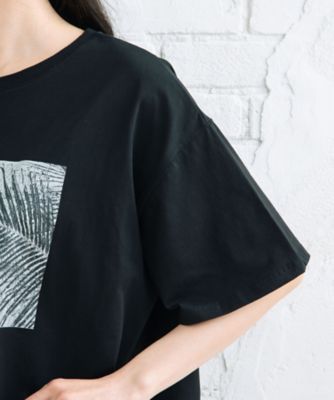 ｓａｂｓｔｒｅｅｔ　ｂｉｓ　モノクロームフォトプリントＴシャツ　３５ー６４ー００１６