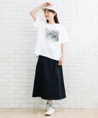 ｓａｂｓｔｒｅｅｔ　ｂｉｓ　モノクロームフォトプリントＴシャツ　３５ー６４ー００１６