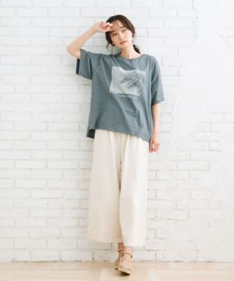 ｓａｂｓｔｒｅｅｔ　ｂｉｓ　モノクロームフォトプリントＴシャツ　３５ー６４ー００１６