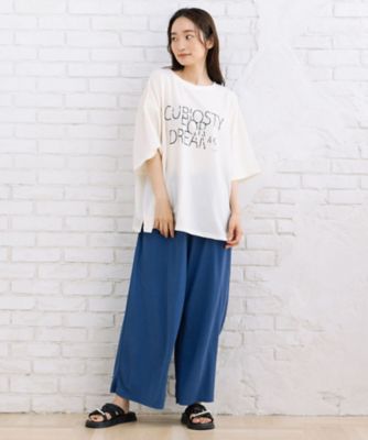 ６分袖ロゴカットソー　３５６４００２２