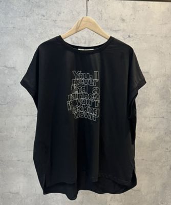 ｓａｂｓｔｒｅｅｔ　ｂｉｓ　ｗｅｂ限定　プロバーブステッチエンブロイダリーＴシャツ　３５６４００２４