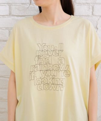 ｓａｂｓｔｒｅｅｔ　ｂｉｓ　ｗｅｂ限定　プロバーブステッチエンブロイダリーＴシャツ　３５６４００２４