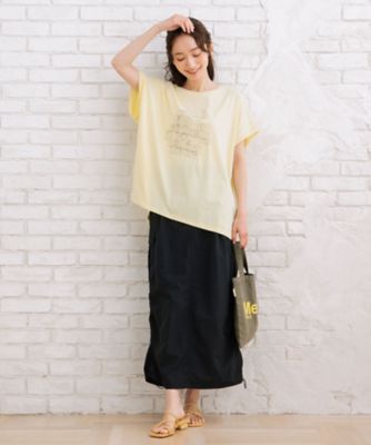 ｓａｂｓｔｒｅｅｔ　ｂｉｓ　ｗｅｂ限定　プロバーブステッチエンブロイダリーＴシャツ　３５６４００２４
