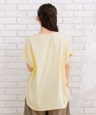 ｓａｂｓｔｒｅｅｔ　ｂｉｓ　ｗｅｂ限定　プロバーブステッチエンブロイダリーＴシャツ　３５６４００２４